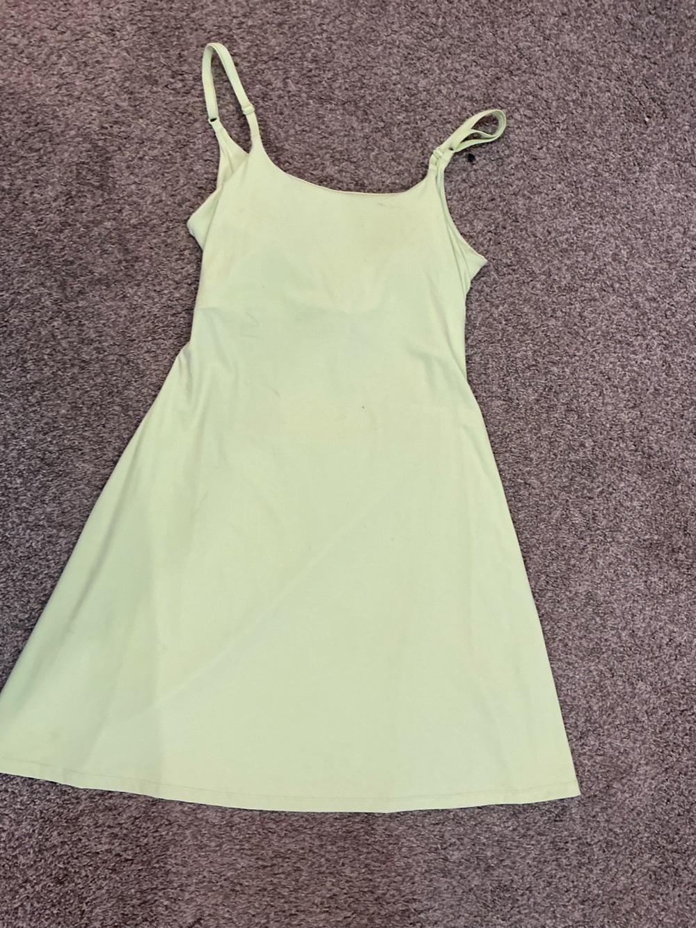 Target Light Green Mini Slip Dress